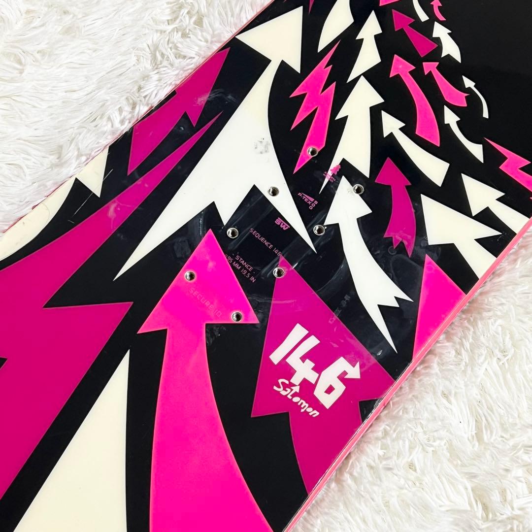 【良品】 SEQUENCE 146cm SALOMON スノーボード
