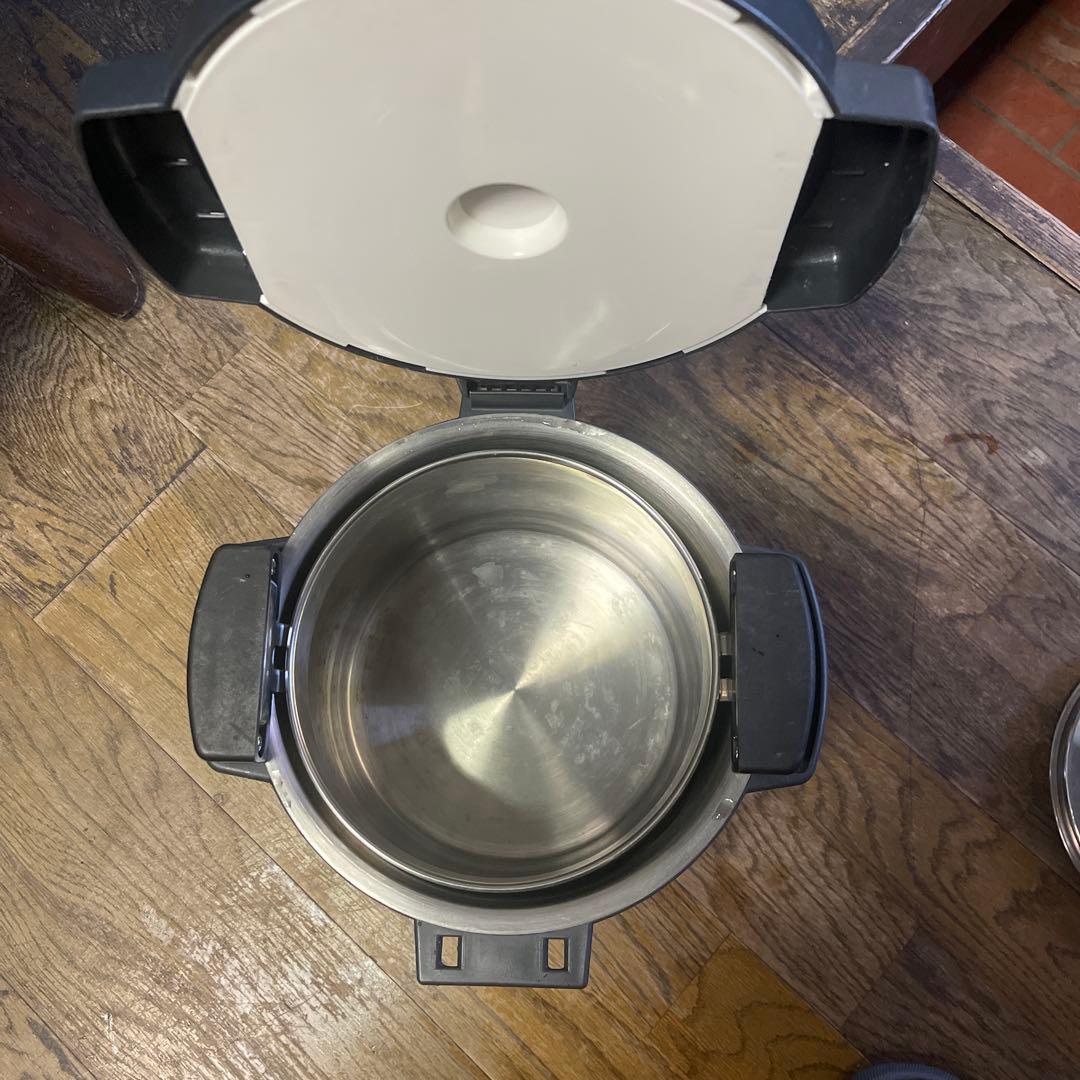 ☆美品保管品☆圧倒的な保温力　グルメテック ダブルステンレス真空保温調理器4.5