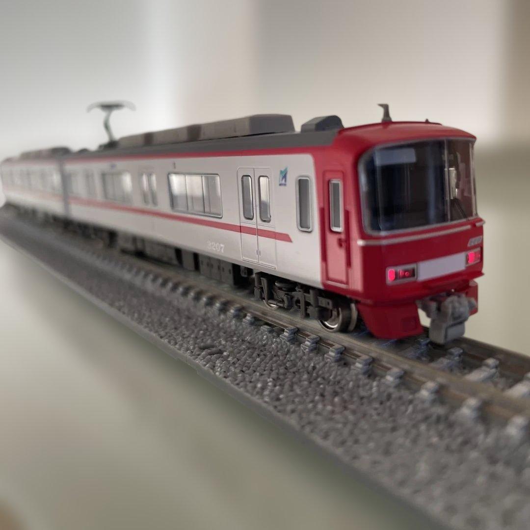 グリーンマックス名鉄1700系1703編成床下グレー3100系新塗装3107編成