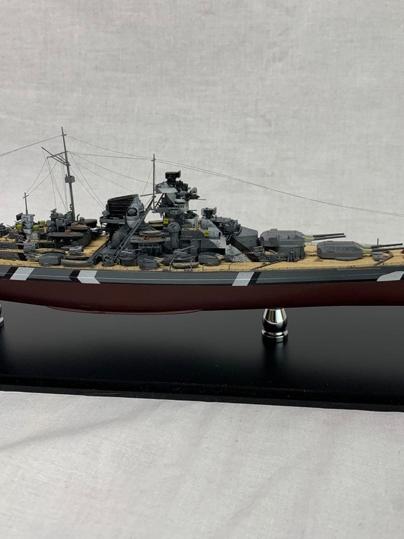 フライホーク1/700ドイツ戦艦ビスマルク　完成品