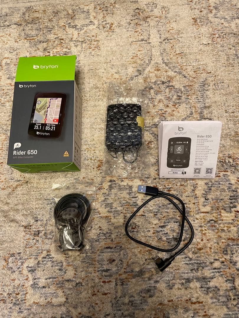 Bryton Rider 650 ブライトン　サイクルコンピューター