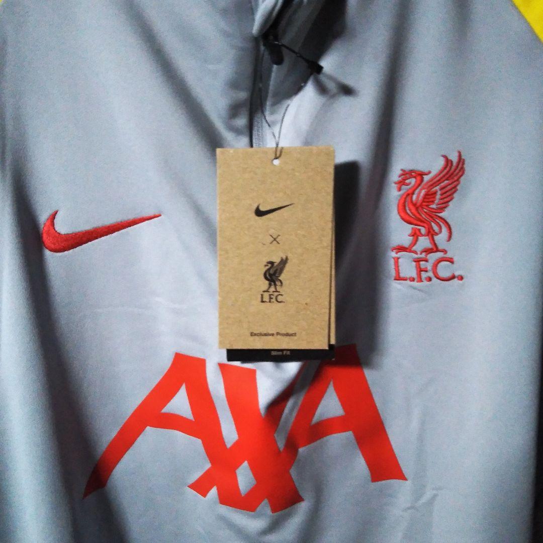 Liverpool Nike トレーニングシャツ グレー/イエロー
