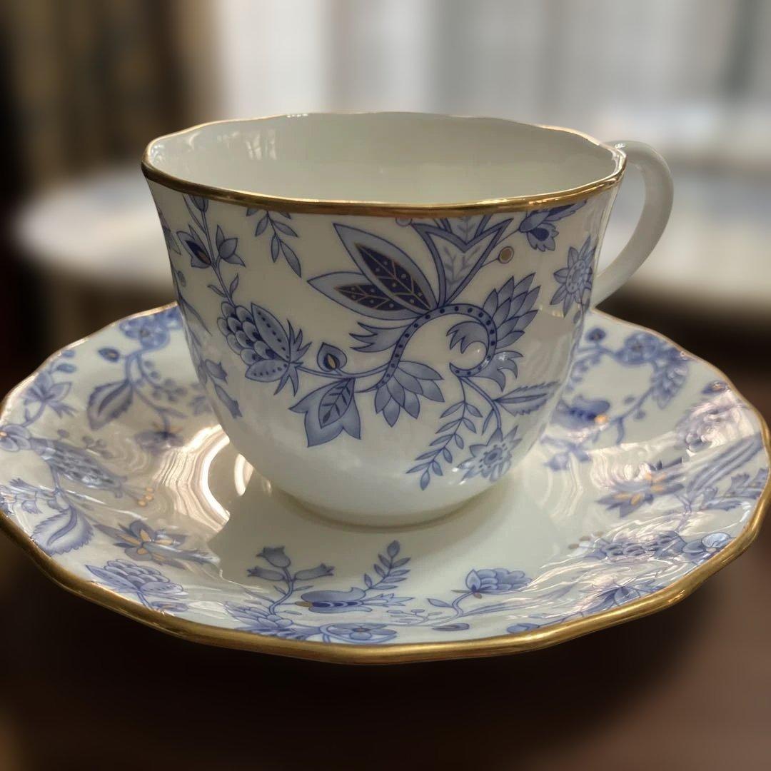 ノリタケ　ブルーソレンティーノ　コーヒーカップ&ソーサー 11点セット