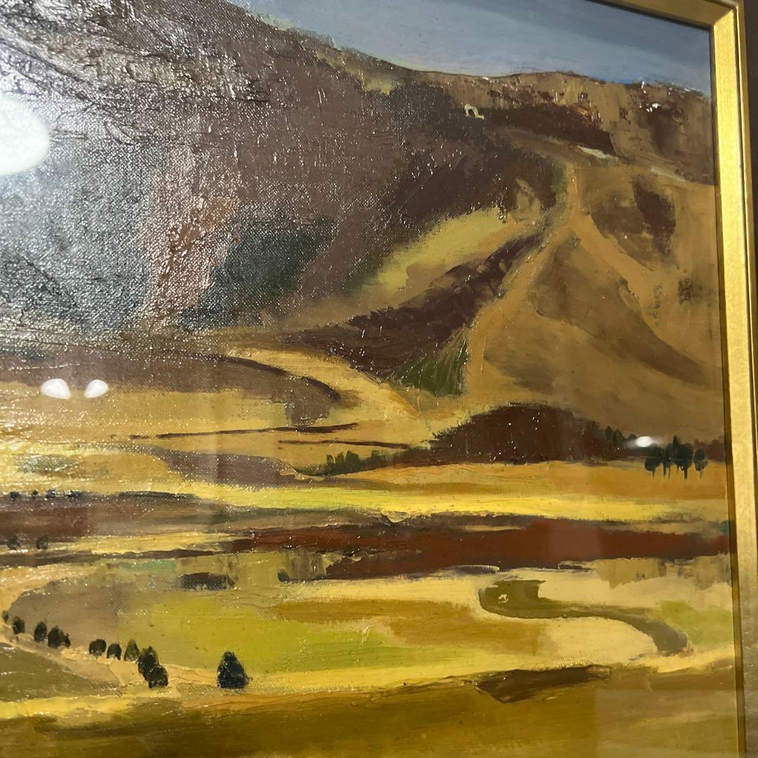 中谷龍一　 油彩画 風景画