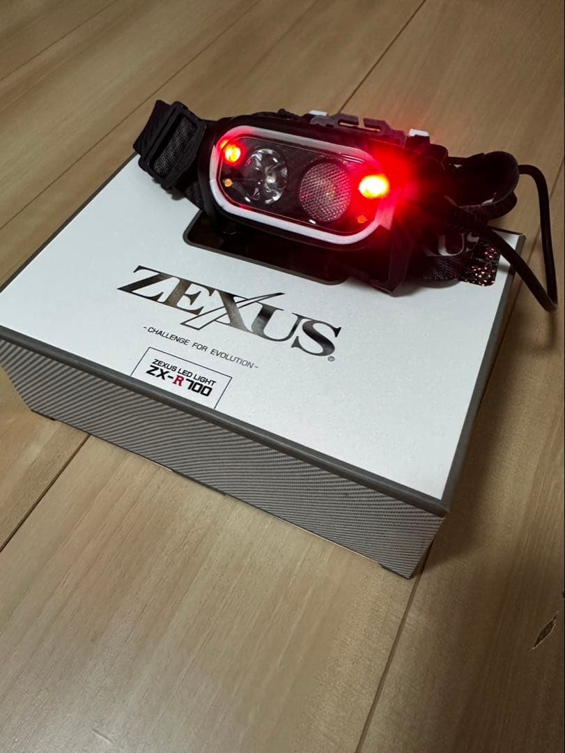 ZEXUS LED LIGHT ZX-R700 ヘッドライト 美品 ザクサス