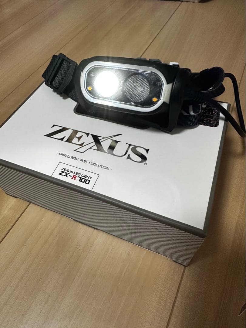 ZEXUS LED LIGHT ZX-R700 ヘッドライト 美品 ザクサス