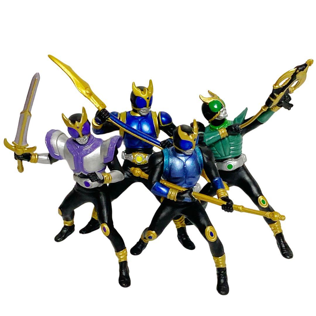 『仮面ライダークウガ』HGレジェンドライダー他 新旧ガシャポン12体（開封美品）