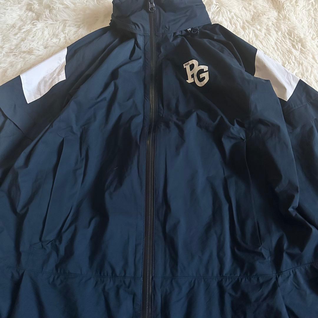 【美品】定価4.4万 PEARLY GATES レインウェア ネイビー