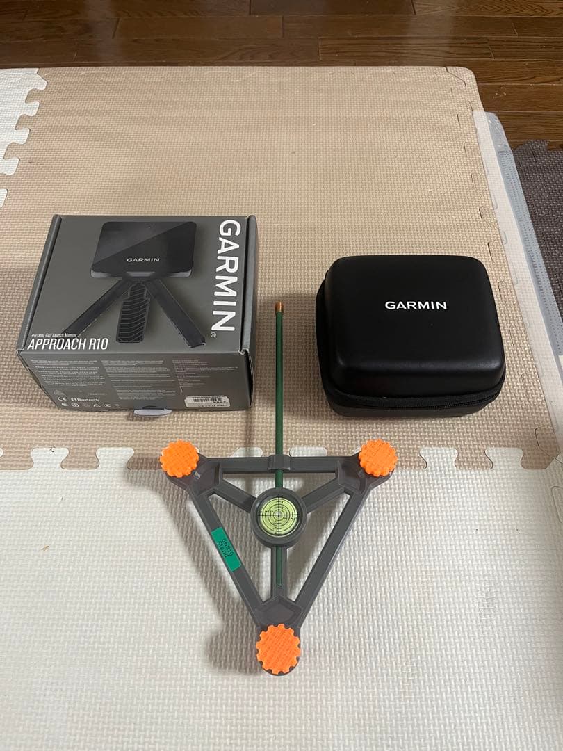 【美品】GARMIN APPROACH R10 高精度弾道測定器＆アライメント付