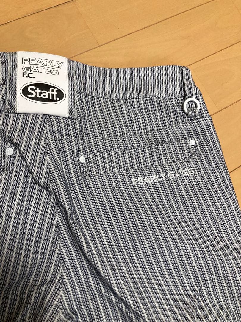 PEARLY GATES ストライプパンツ