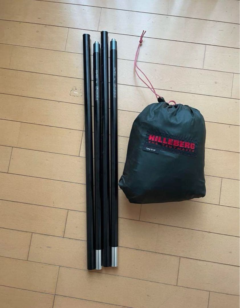 ヒルバーグ10xpグリーン＆純正ポールセット