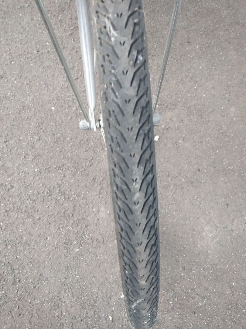 【送料込】ブリヂストン 電動アシスタベーシック自転車 グレー
