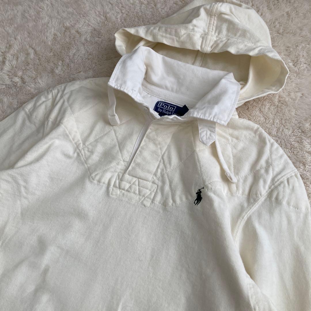 Polo by Ralph Lauren フード付き　ラガーシャツ