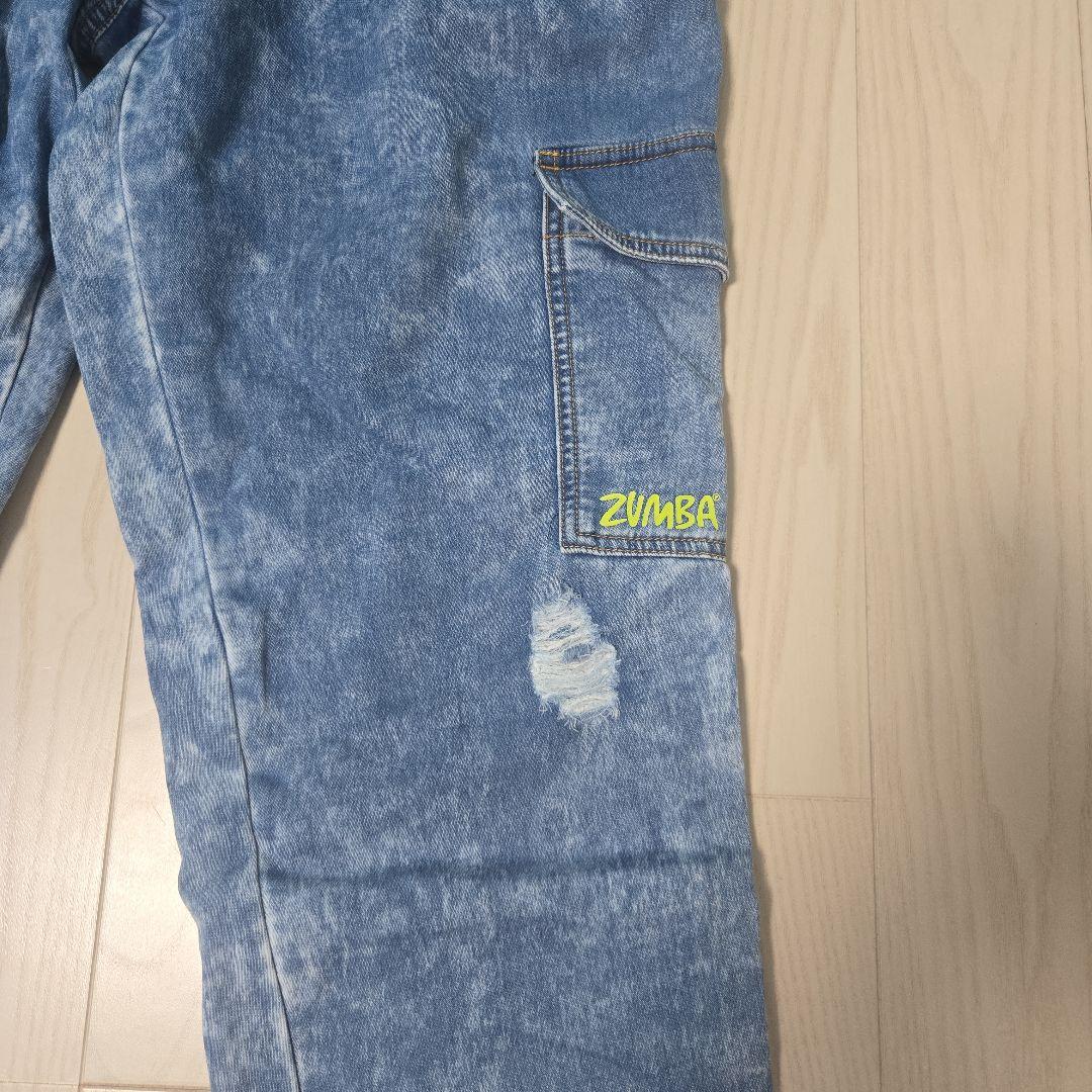 ☆ズンバ☆zumba☆サイズL☆デニム風☆