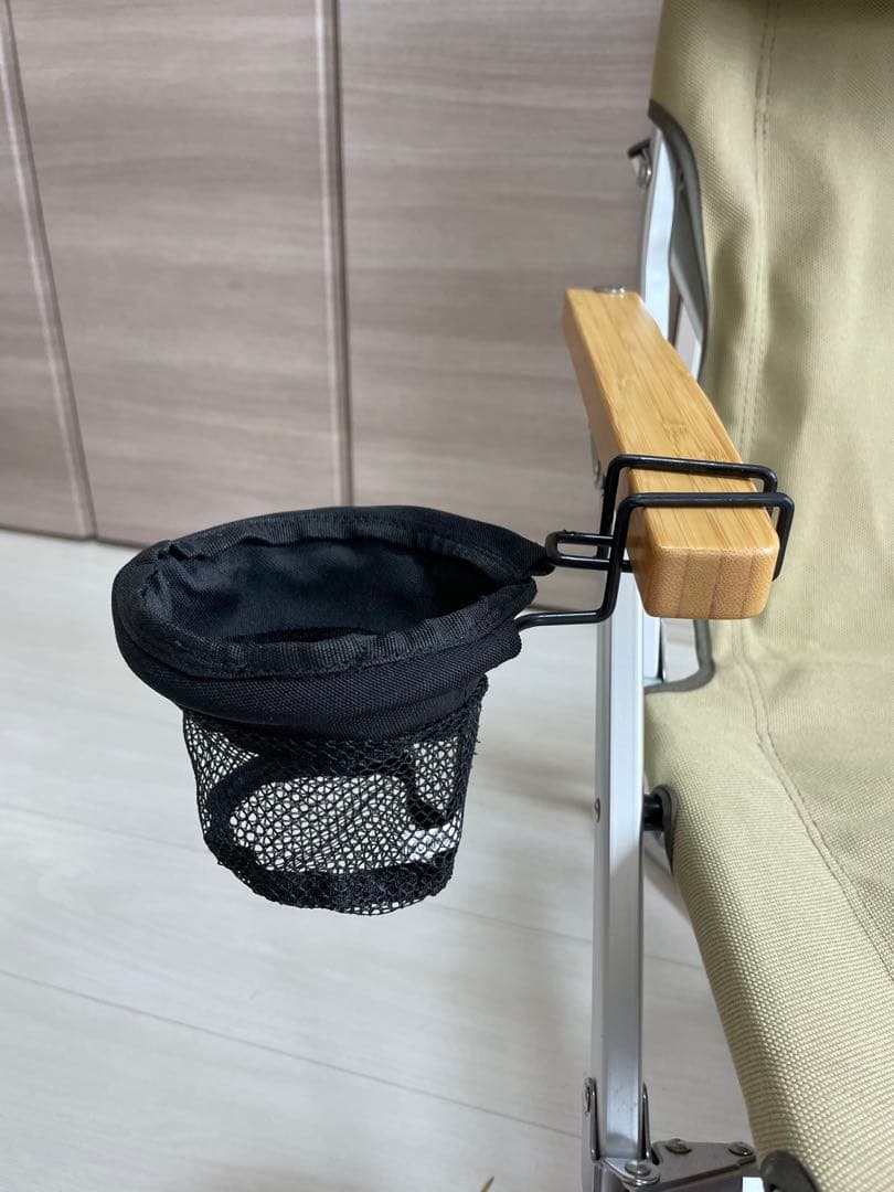 3点セット  peak ローチェア カップホルダー クッションプラス