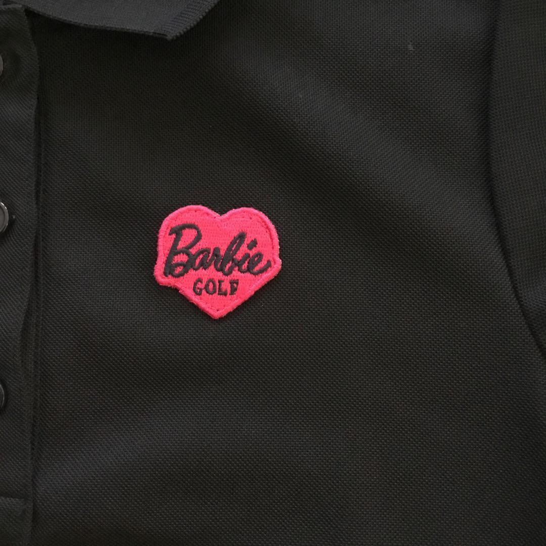Barbie by PEARLY GATES ブラックポロシャツ サイズ0