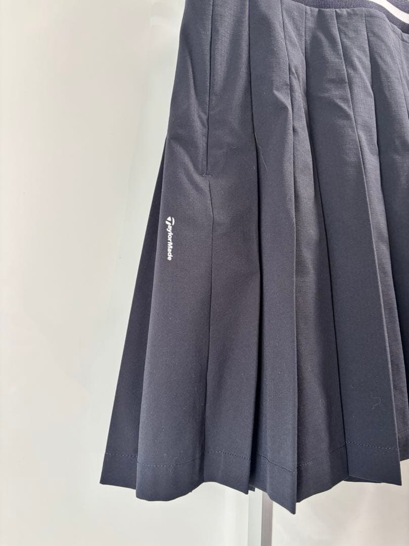 TaylorMade × UNITED ARROWS プリーツスカート ネイビー