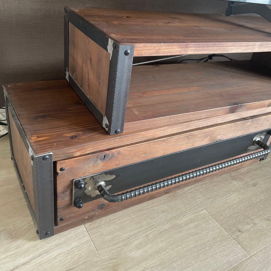 アンティークデザイン テレビ台 （幅150cm×奥行30cm×高さ41cm）