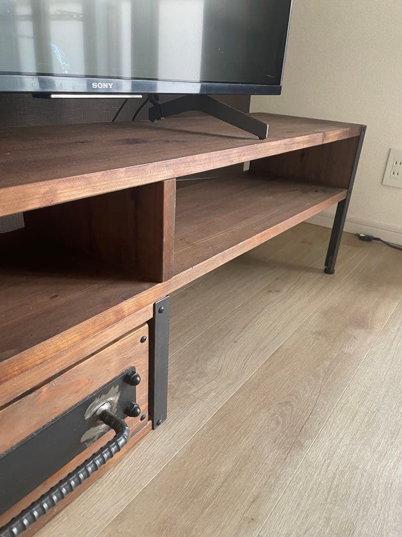 アンティークデザイン テレビ台 （幅150cm×奥行30cm×高さ41cm）