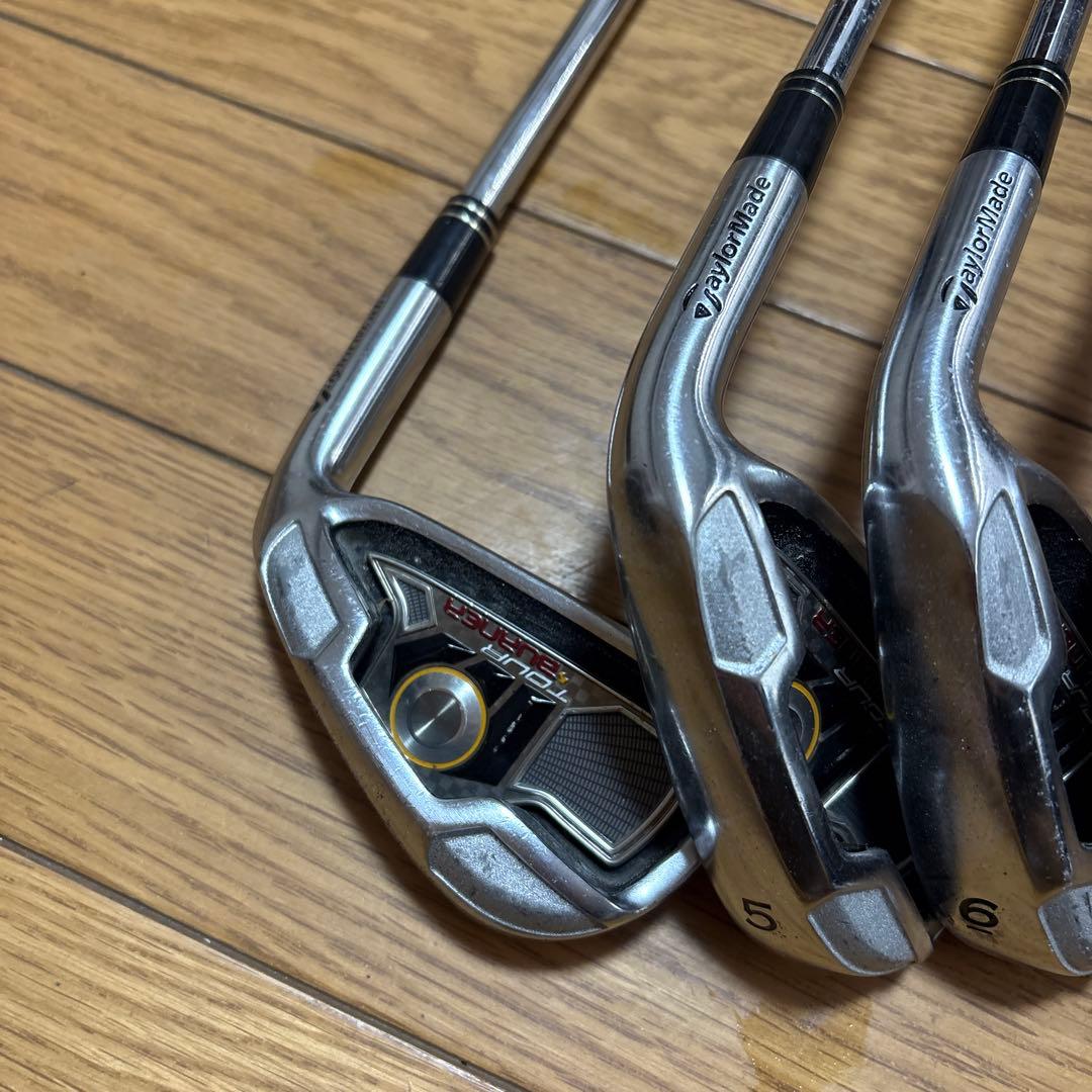 テーラーメイド バーナーTOURアイアン　9本セット