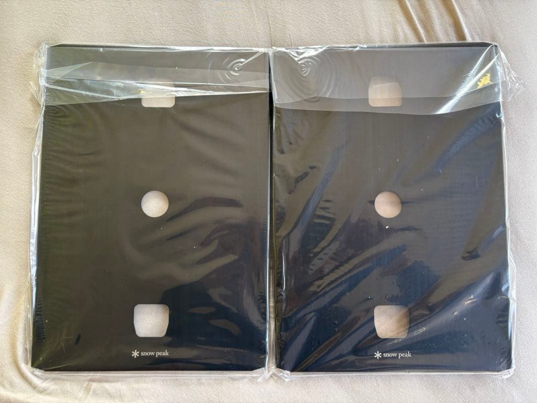 peak非売品　箱付き フラットバーナー専用リッドトレーブラック2枚