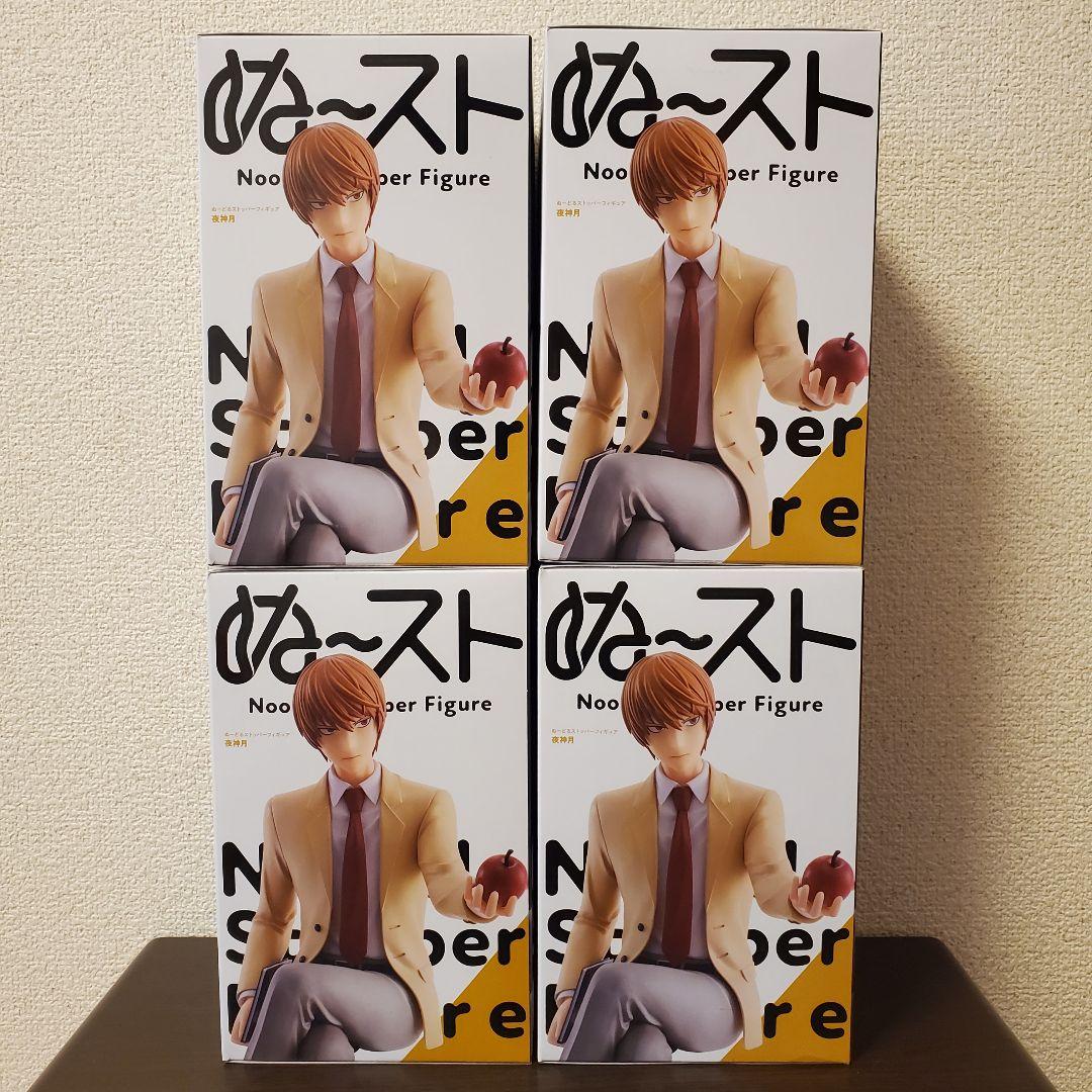 DEATH NOTE ぬーどるストッパーフィギュア 夜神月 【４個セット】