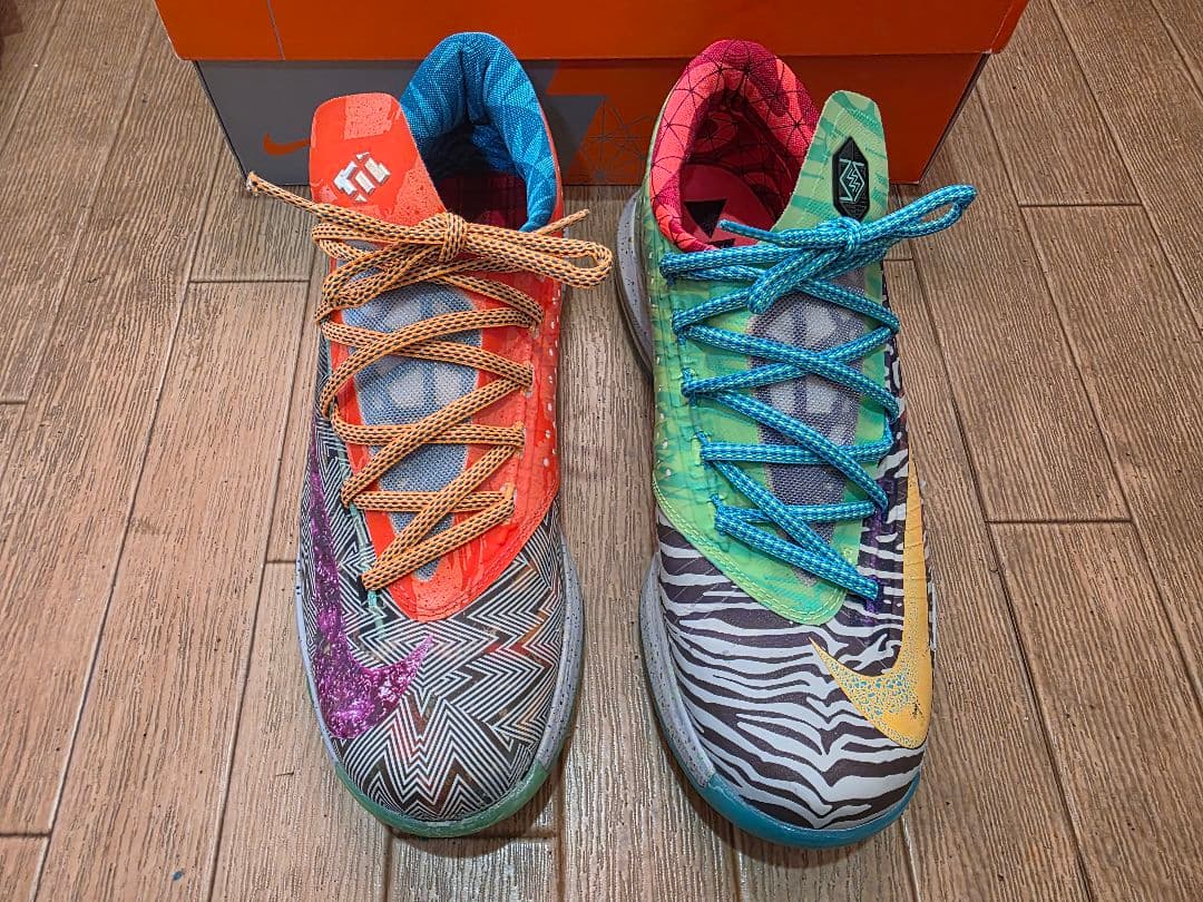 ★新品 NIKE KD 6 'WHAT THE KD' マルチカラー