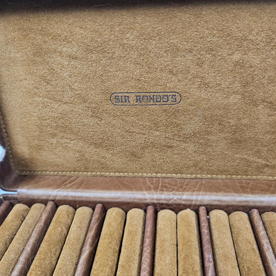 SIR RENDOS　革巻き　ジュエリーボックス