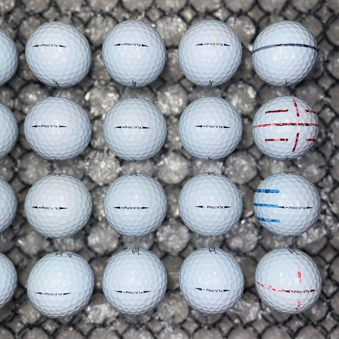 ゴルフボール pro v1x レフトダッシュ Aランク 20球 893 おまけ付