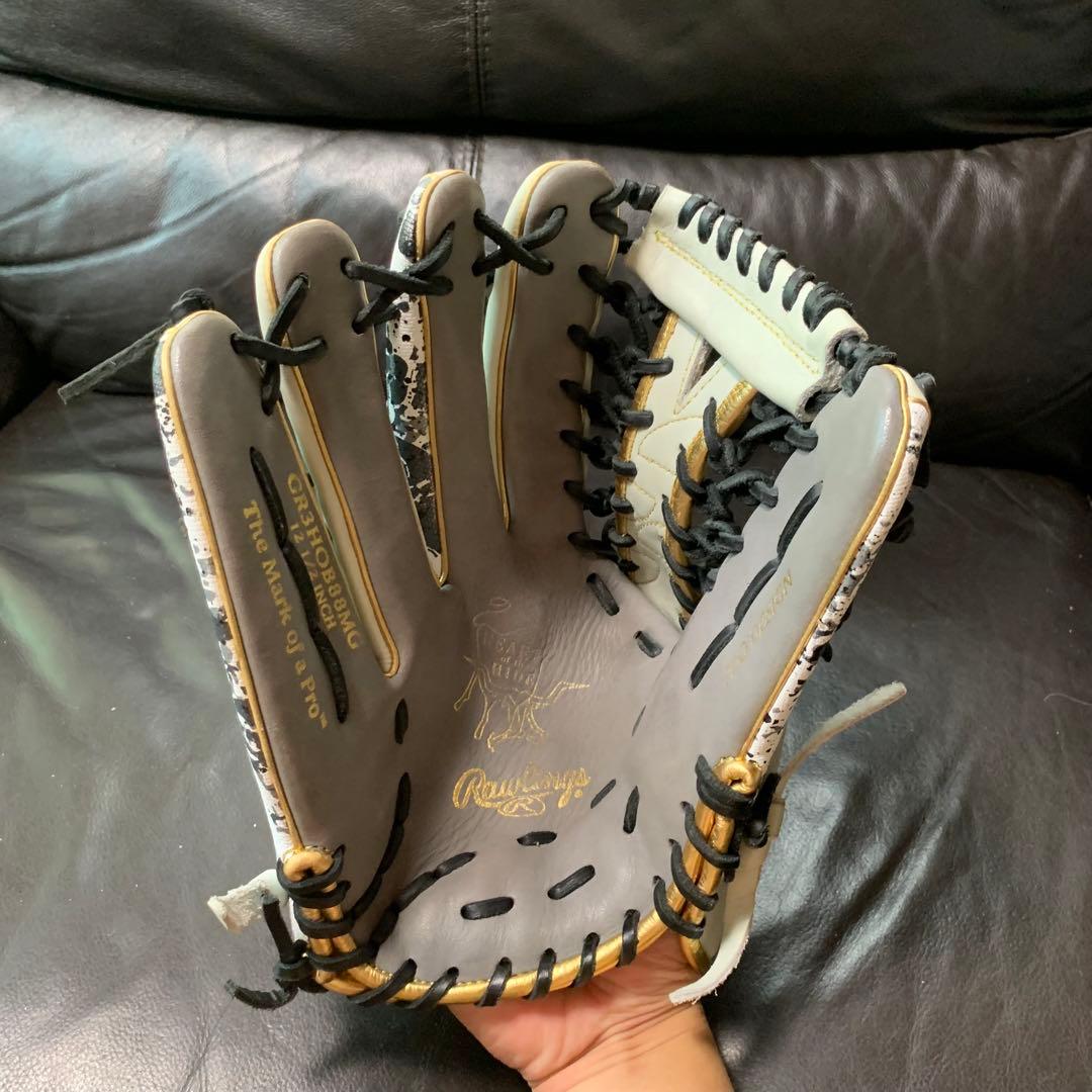 Rawlings 軟式外野手用グローブ カモフラージュ　左投げ　ウィザード