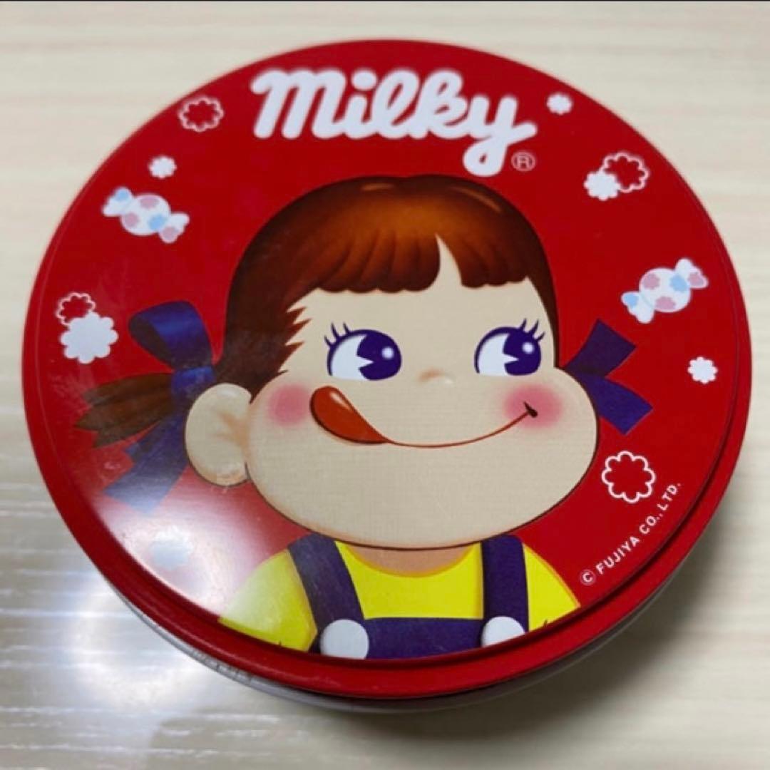 不二家 ペコちゃん 缶ケース ×6個セット