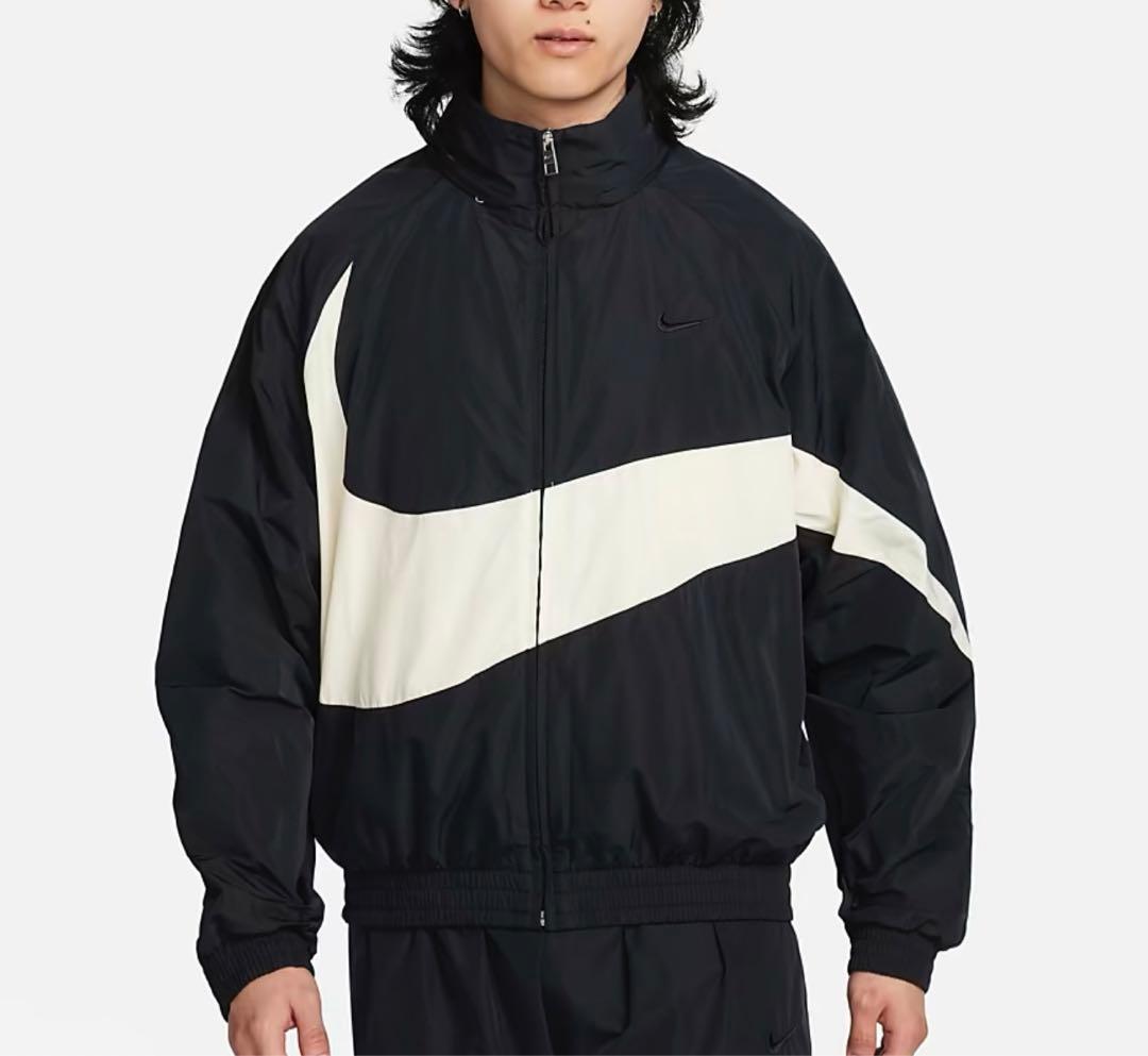 新品　完売　ブラック　2XLサイズ　NIKE ビッグスウッシュ セットアップ