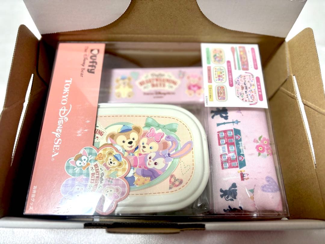 新品 ダッフィー&フレンズ お弁当 セット ランチ ケース 弁当 袋 TDS