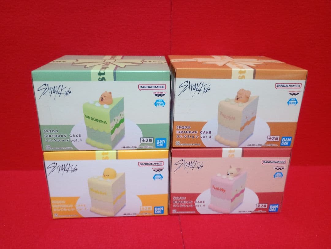4種 SKZOO BIRTHDAY CAKE コレクション ケーキ
