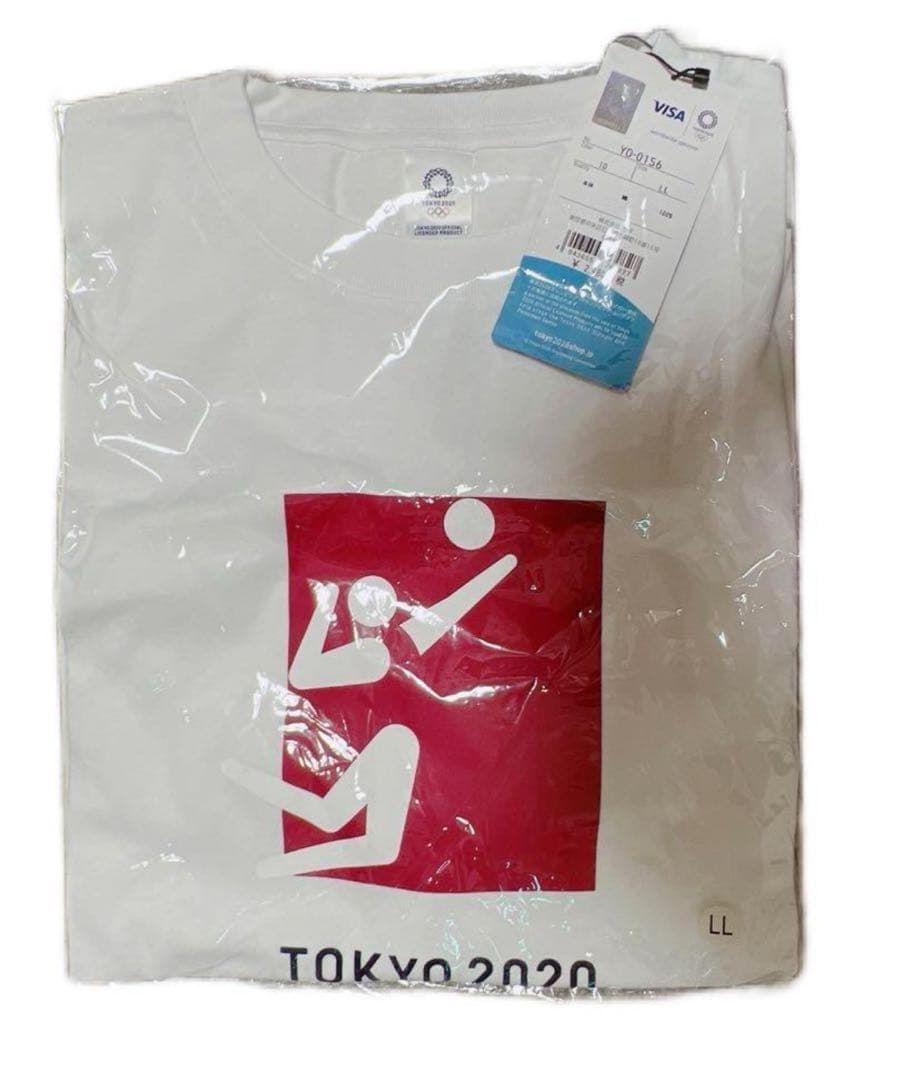 新品未使用　XLサイズ　バレーボール　ピクトグラム　tシャツ　東京オリンピック