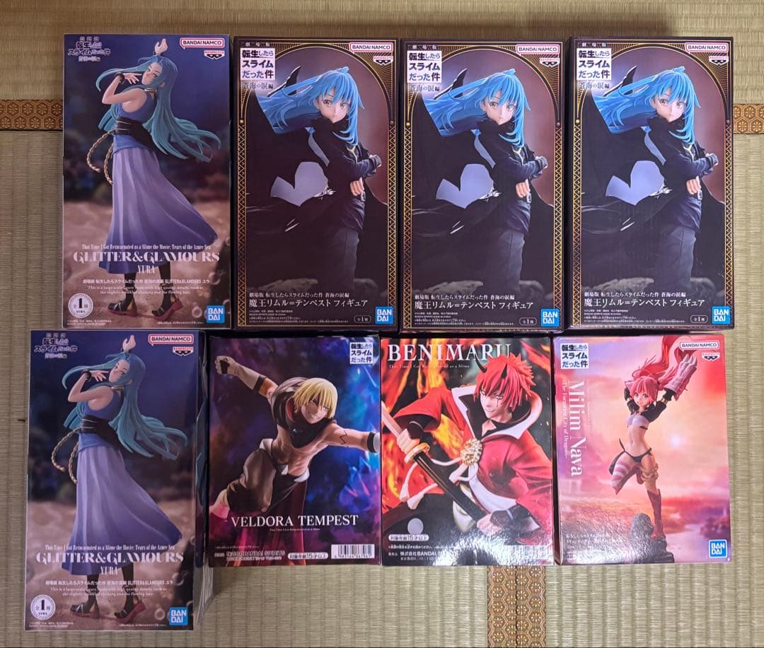 【新品未開封】転生したらスライムだった件　フィギュア8個セット