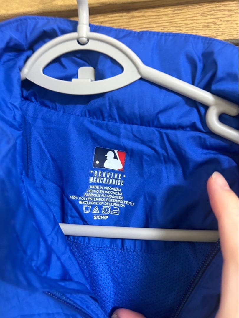 ウェア MLB Los Angeles DODGERS naylon jacket S