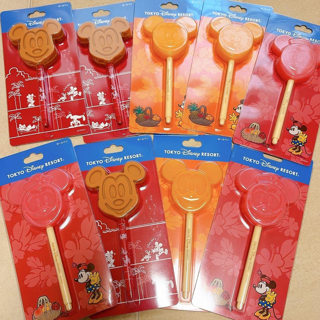 東京ディズニーリゾート ミッキー ボールペン 9本セット