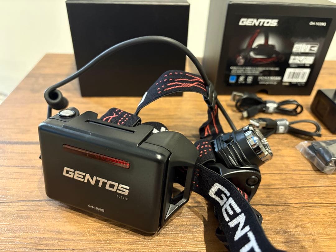【新品】GENTOS GH-103RG LEDヘッドランプ