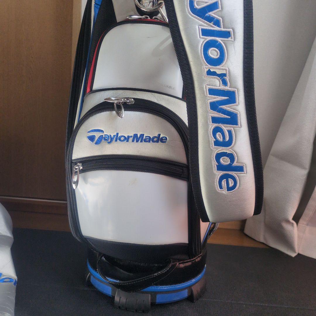 TaylorMade キャディバッグ ホワイト/ブルー