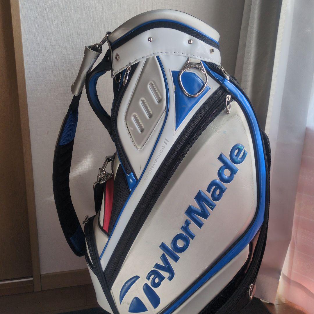 TaylorMade キャディバッグ ホワイト/ブルー