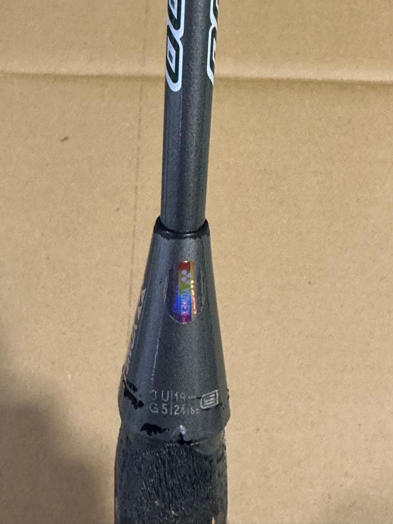 バドミントンラケット2本セット　ジャンク品