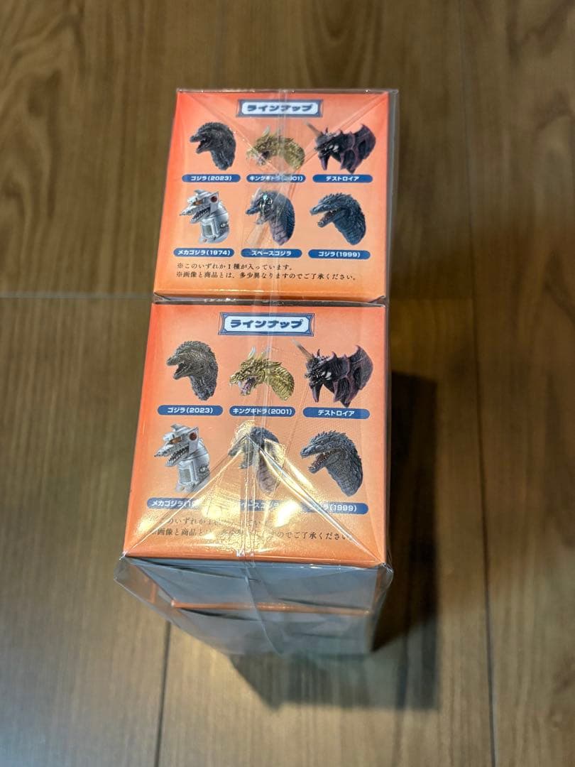 ゴジラモンスターヘッドマグネット6体コンプリートセット