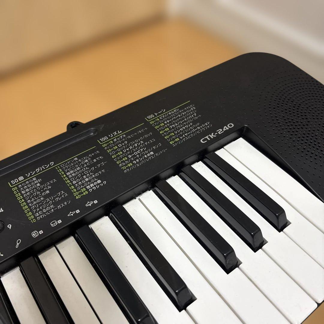 カシオ電子キーボードCasiotone CTK-240