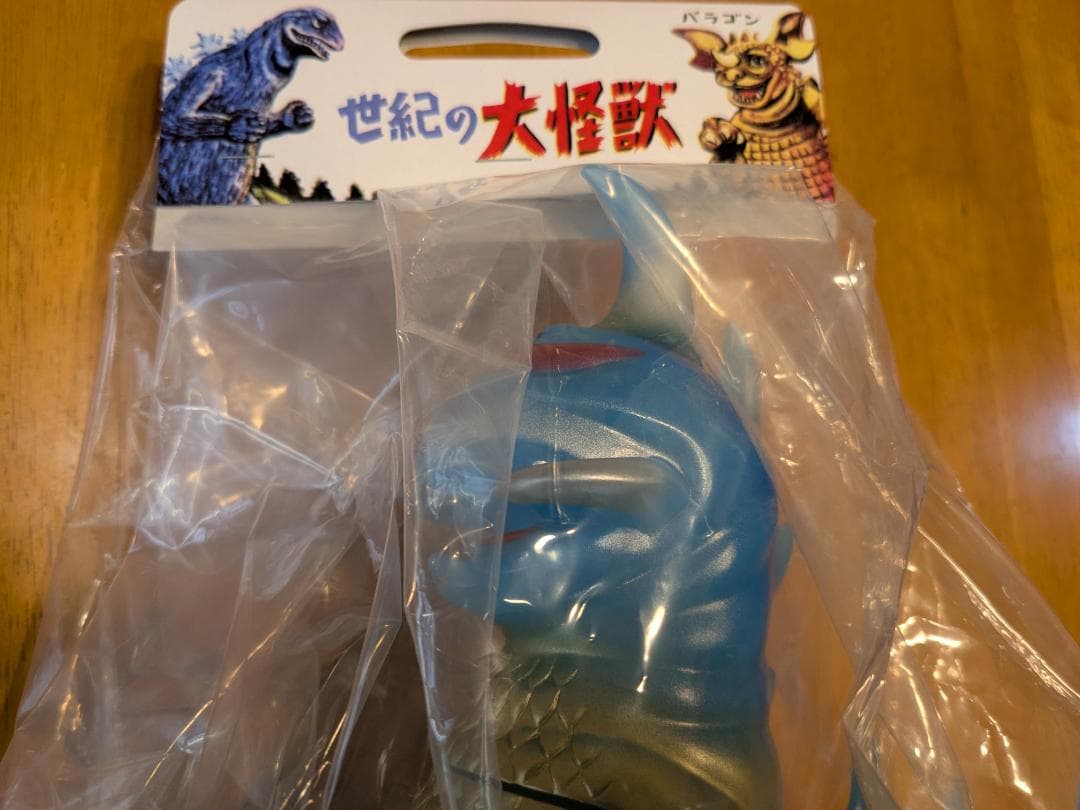 マルサン ガイガン 450 ブルークリア ソフビ