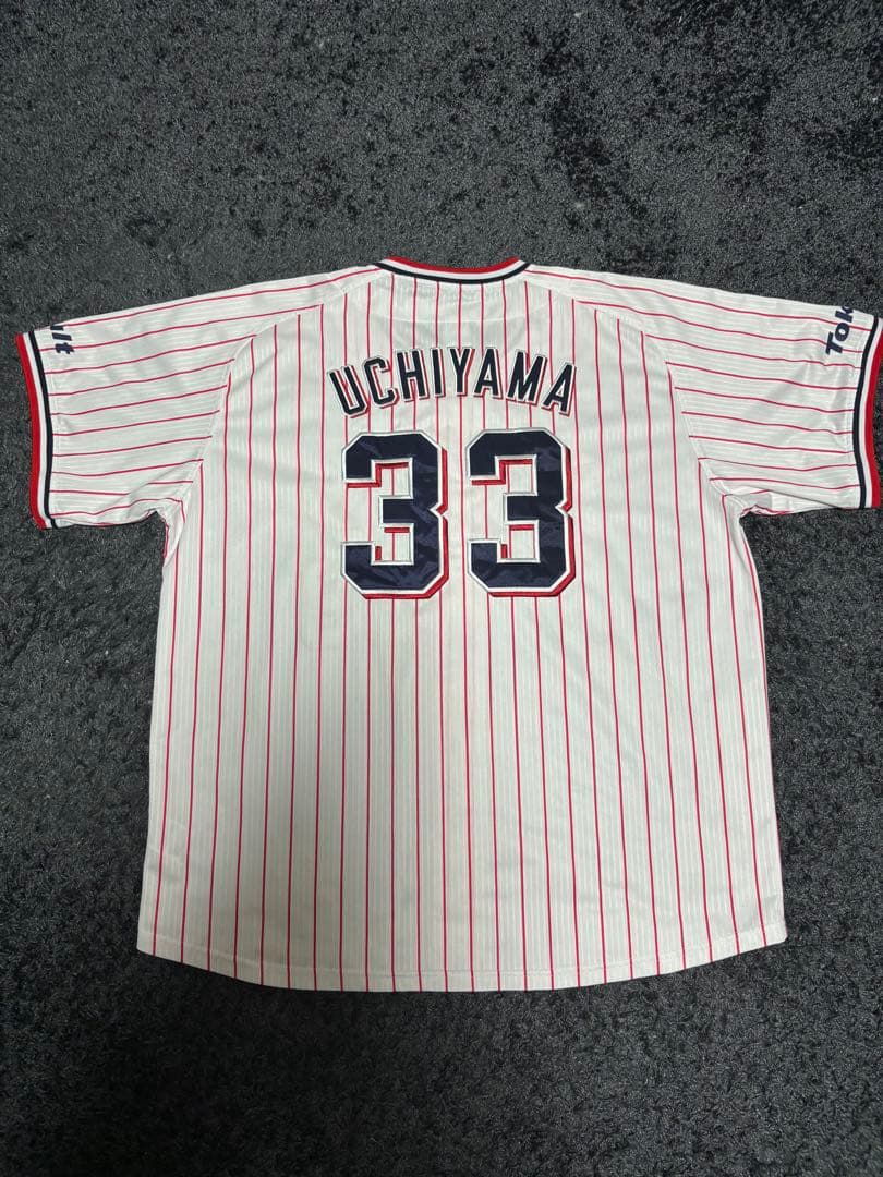 東京ヤクルトスワローズ　内山壮真　ユニフォーム XL