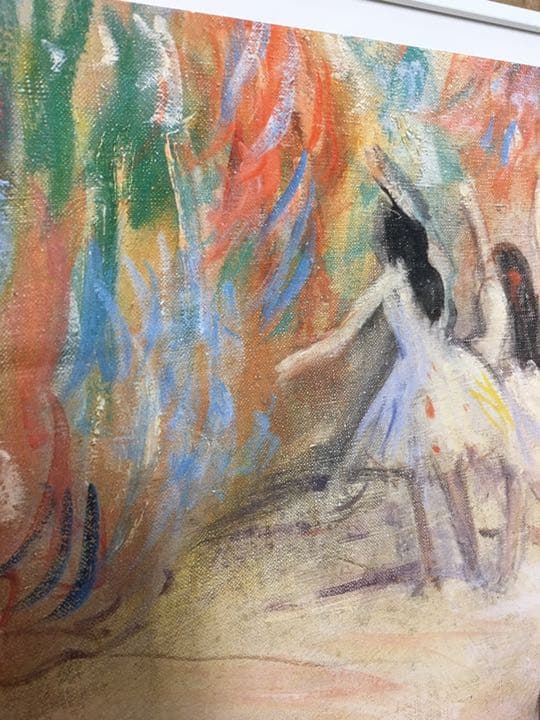 絵画  世界的名画ドガ のバレリーナ