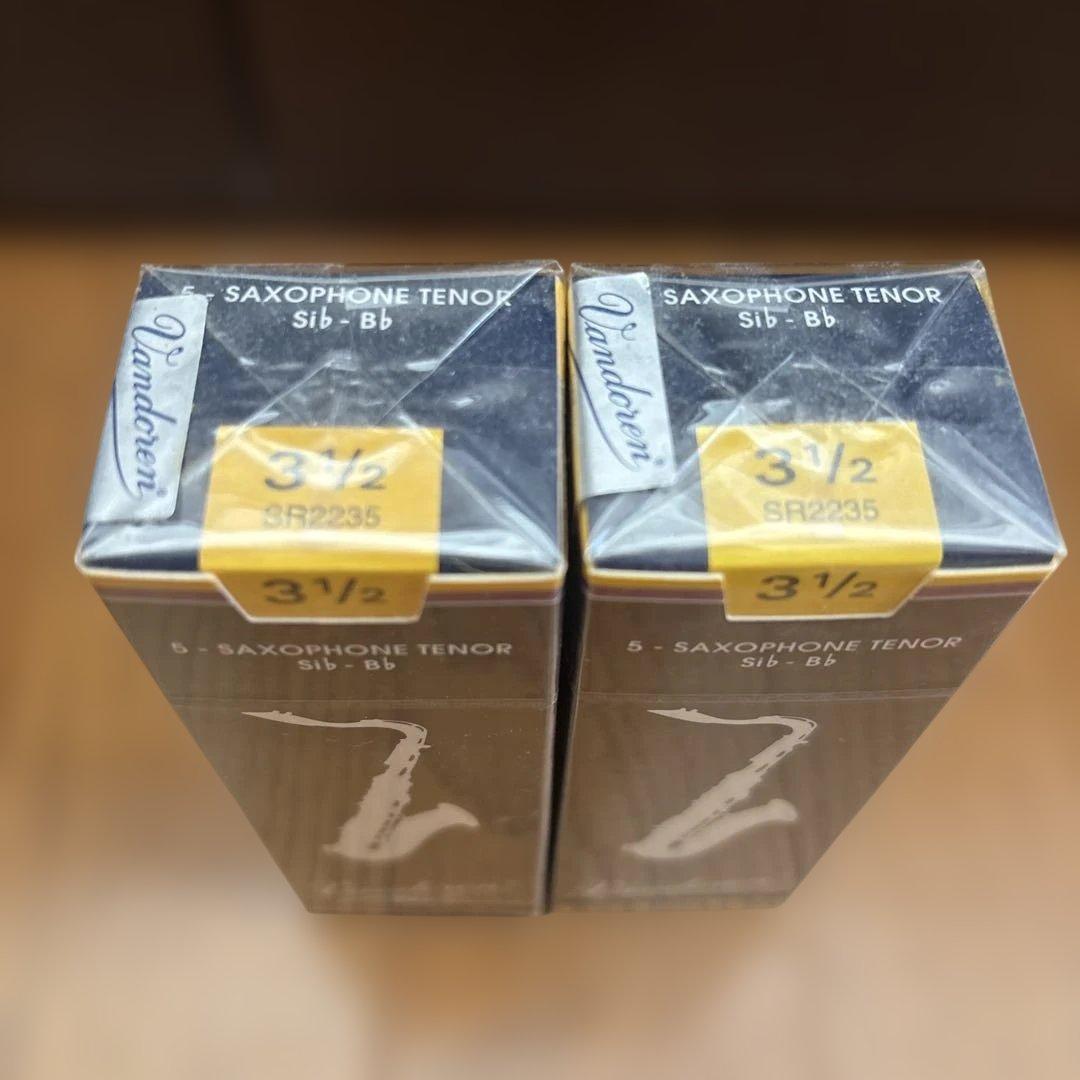バンドレン テナーサックス リード 3 1/2 ×2箱 未使用