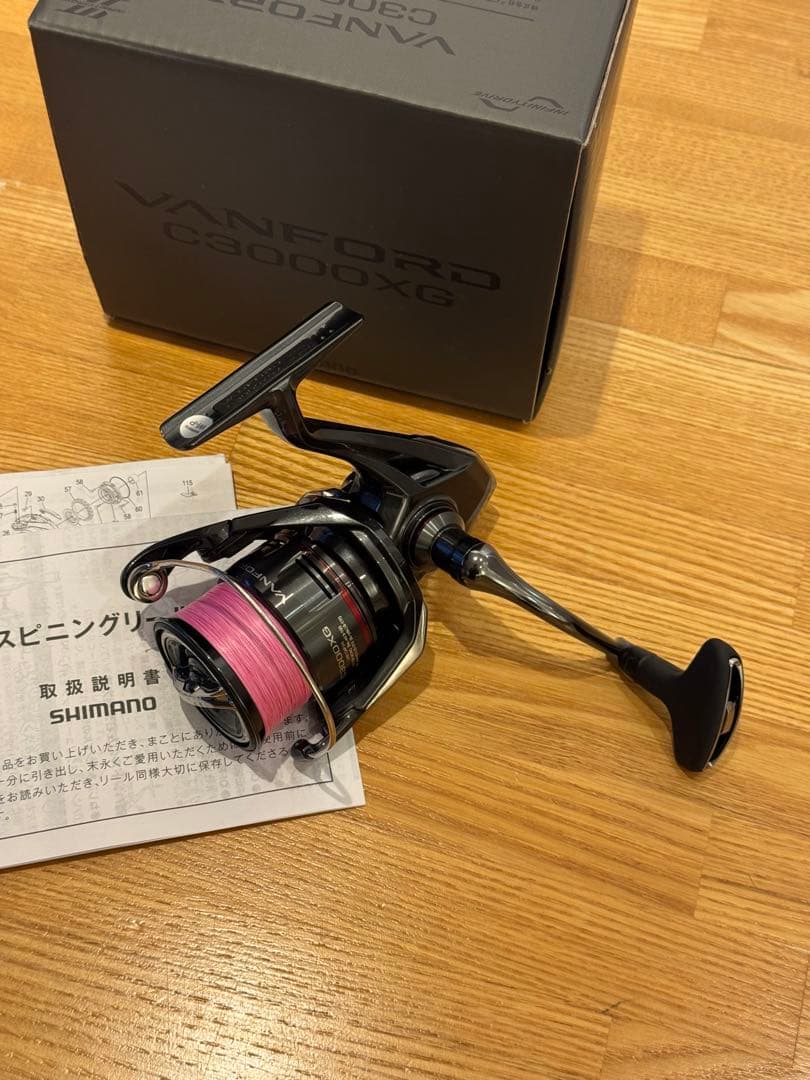 極美品　24ヴァンフォード C3000XG スピニングリール　VANFORD