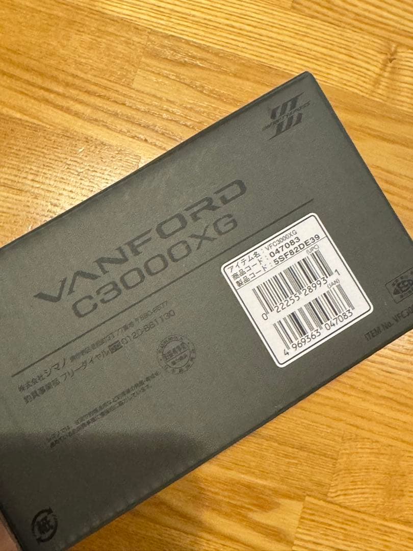 極美品　24ヴァンフォード C3000XG スピニングリール　VANFORD